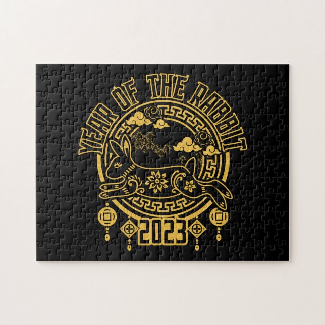 Chinese New Year of the Rabbit 2023 Jigsaw Puzzle (Horizontal)