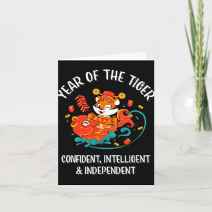 Chinese New Year Of The Tiger 2022 Card