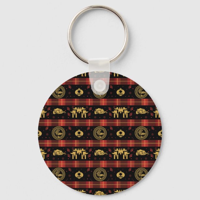 Chinese New Year of the Tiger Keychain (Front)