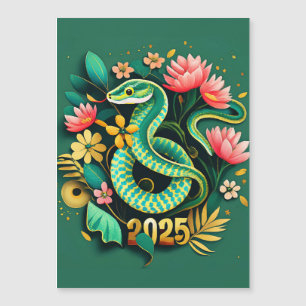 Chinese New Year Of The Wood Snake 2025 for woman