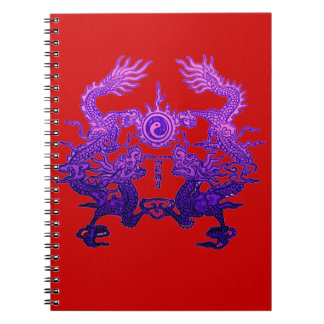 CHINESE NEW YEAR Purple Dragons Notebook