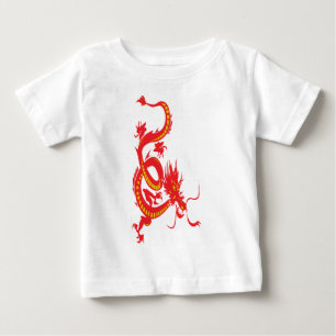 Chinese New Year Red Dragon Baby T-Shirt
