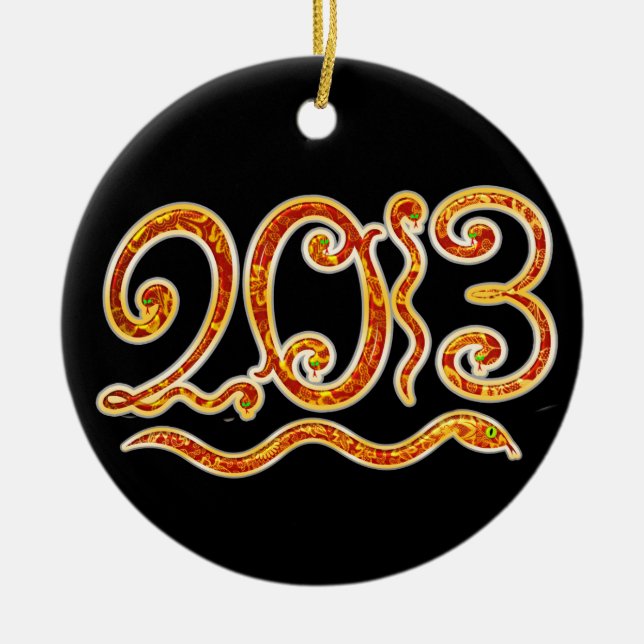 Chinese New Year - SRF Ceramic Tree Decoration (Front)