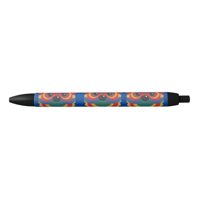 Chinese  New Year Tiger 2022      Blue Ink Pen (Front)
