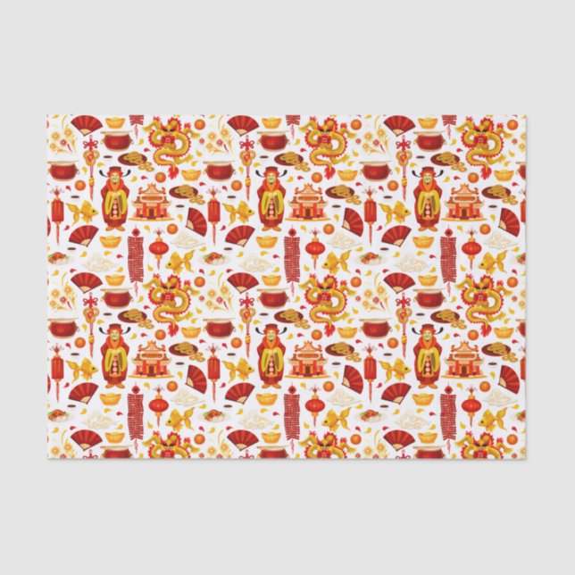 Chinese New Year  Tissue Paper (Front)