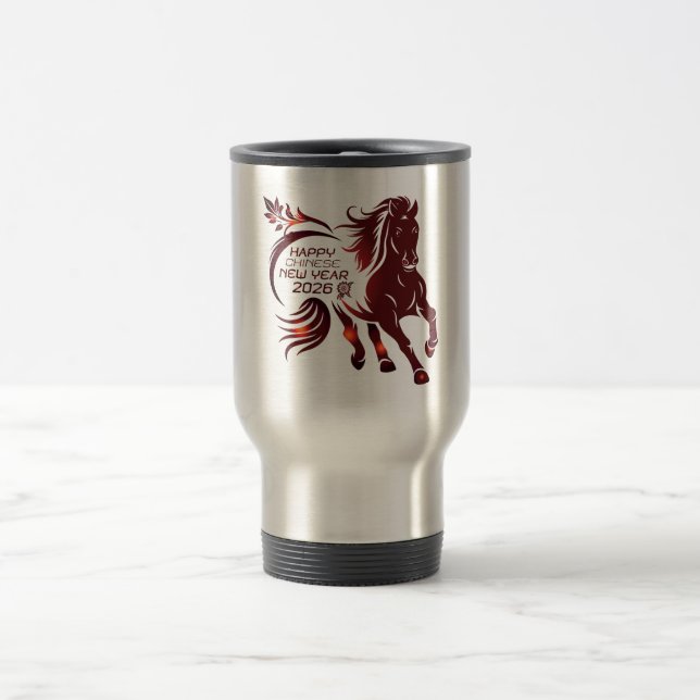 CHINESE NEW YEAR Tumbler Travel Mug (Center)