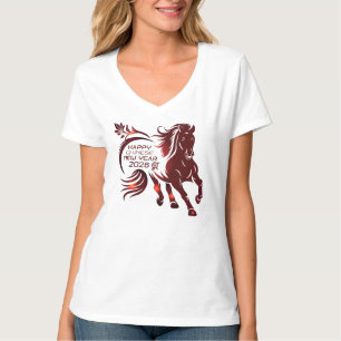 CHINESE NEW YEAR Women V-Shirt T-Shirt