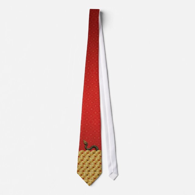Chinese New Year - Year Of The Snake Tie (Front)