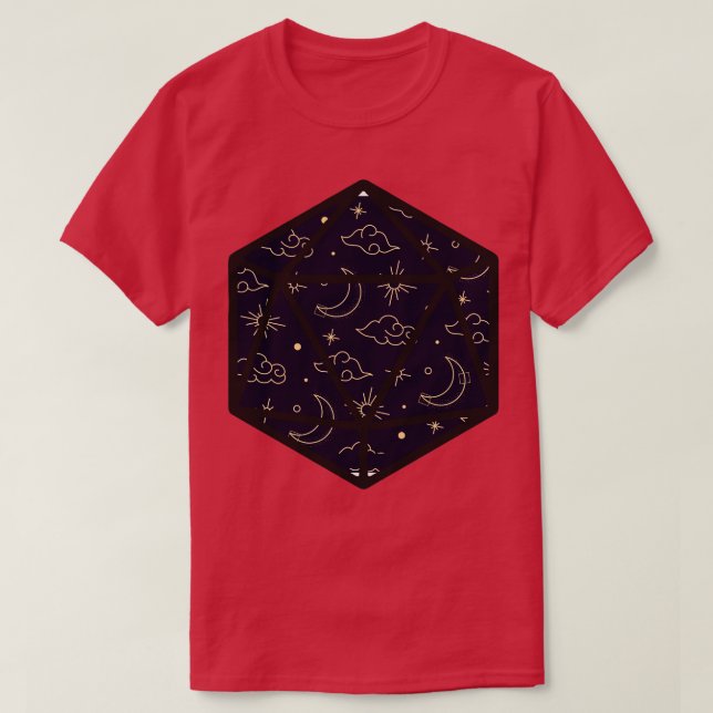 Chinese Night D20 T-Shirt (Design Front)