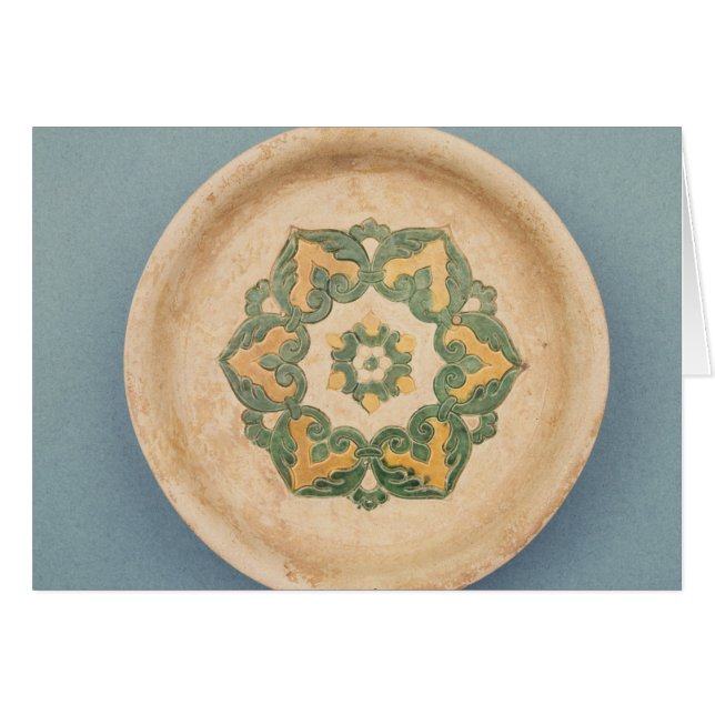 Chinese offering dish (Front Horizontal)