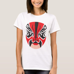 Chinese Opera Mask from the Mascarata™ Collection T-Shirt