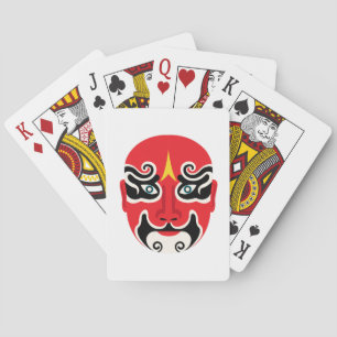 Chinese Opera Mask Playing Cards