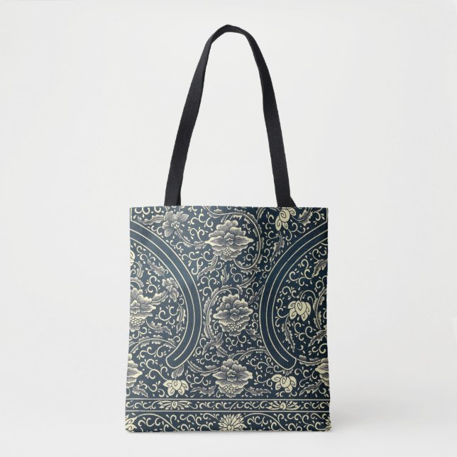 Chinese Ornament Pattern Tote (Front)
