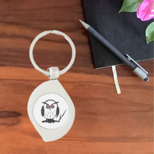 Chinese Owl Key Ring