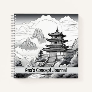 Chinese Pagoda Concept Journal