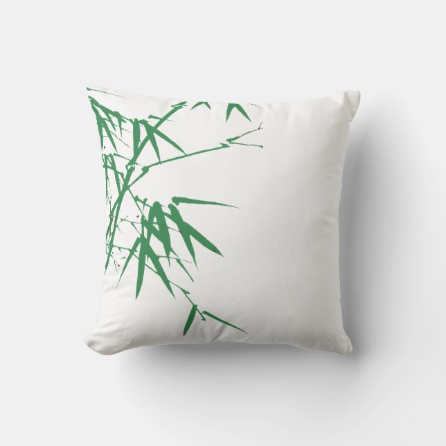 chinese painting bamboo pillow cases (Front)