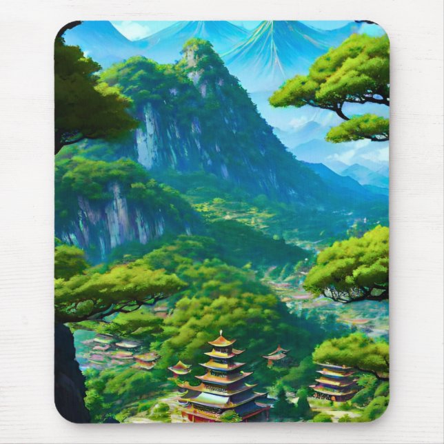 Chinese Palace Valley  Mouse Mat (Front)