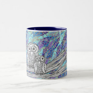 Chinese Paper Owls 2 Mug