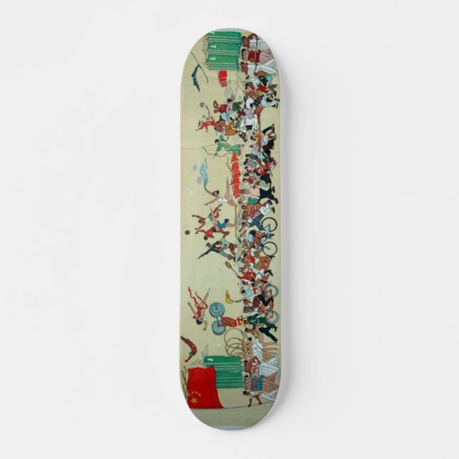 Chinese Parade Skateboard (Front)