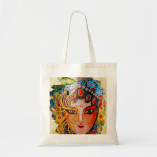 Chinese Peking Opera Actor Design Tote Bag