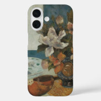 Chinese Peonies and Mandolin by Paul Gauguin