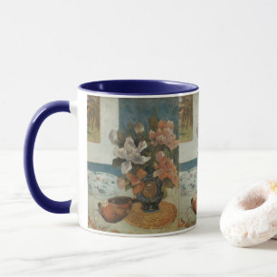 Chinese Peonies and Mandolin by Paul Gauguin Mug