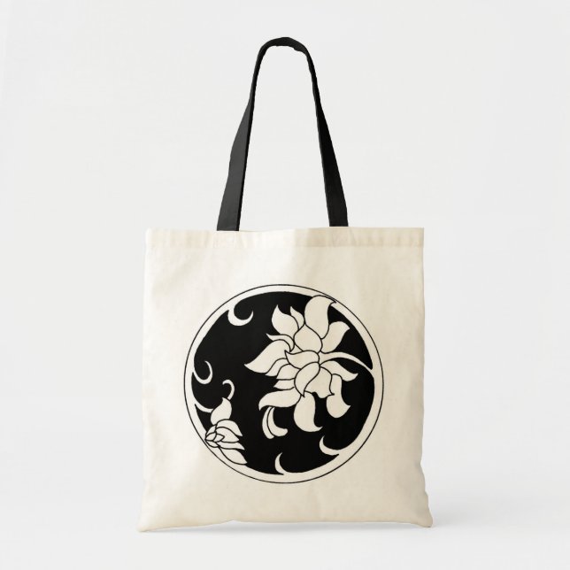 Chinese Peony Flower - Bag (Front)