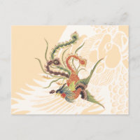 Chinese Phoenix - Fenghuang Mythological Birds Ar