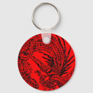 Chinese Phoenix Keychain