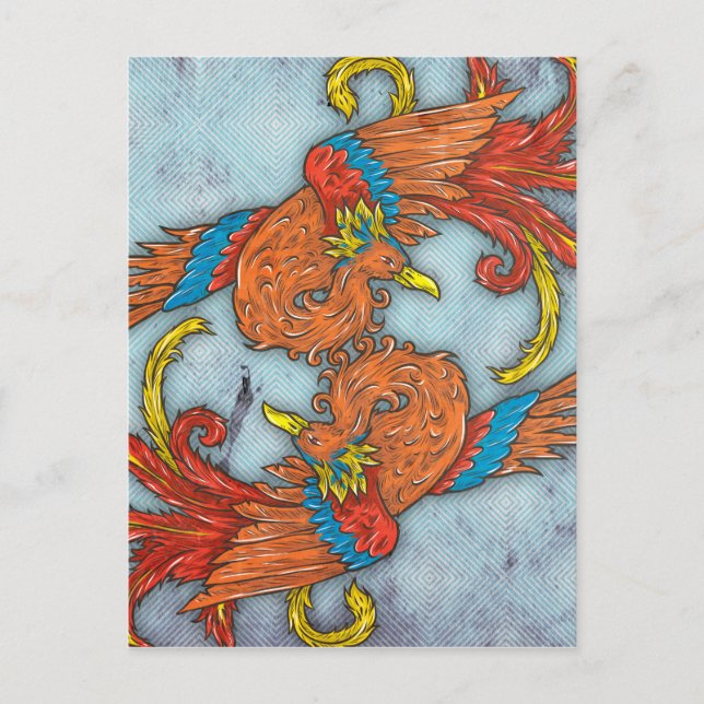 Chinese Phoenix Postcard (Front)