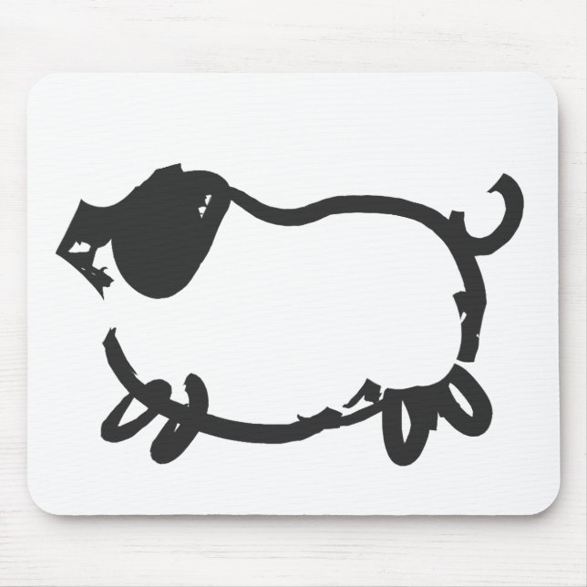 Chinese Pig Year Zodiac Birthday Choose colour MP Mouse Mat (Front)