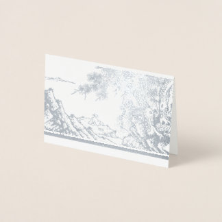 Chinese poet philosopher Foil Card