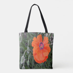Chinese Poppy.... Tote Bag