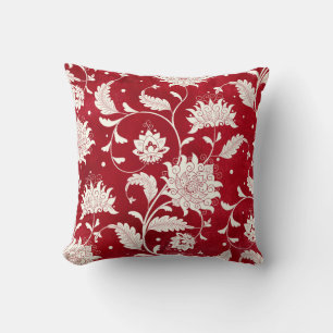 Chinese porcelain imitation: floral painting cushion