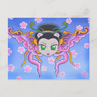 Chinese Princess Butterfly Postcard