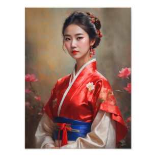 Chinese Princess Portrait Photo Print