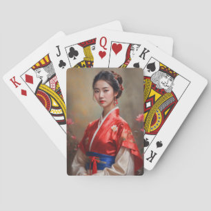 Chinese Princess Portrait Playing Cards