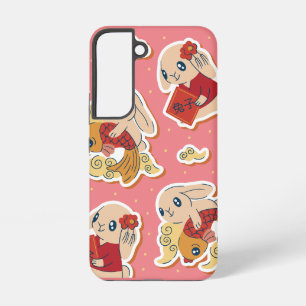 Chinese Rabbit - Zodiac Cute Animal Samsung Galaxy Case