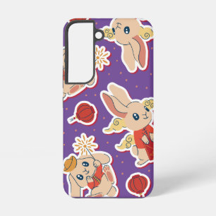 Chinese Rabbit - Zodiac Cute Bunny Samsung Galaxy Case