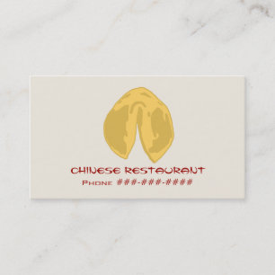 Chinese Restaurant Business Card