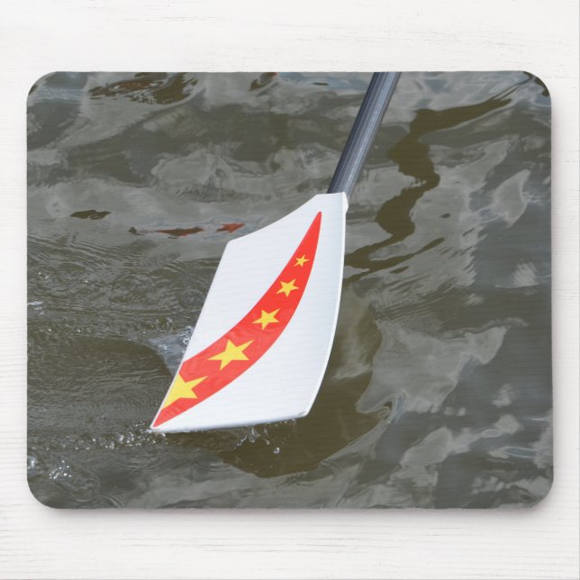 Chinese rowing oar mouse mat (Front)