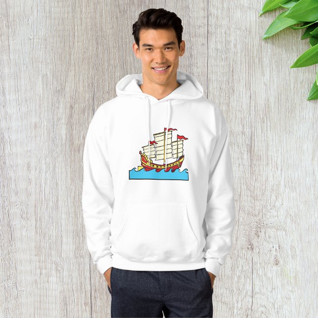 Chinese Sailing Ship Mens Hoodie (Creator Uploaded)