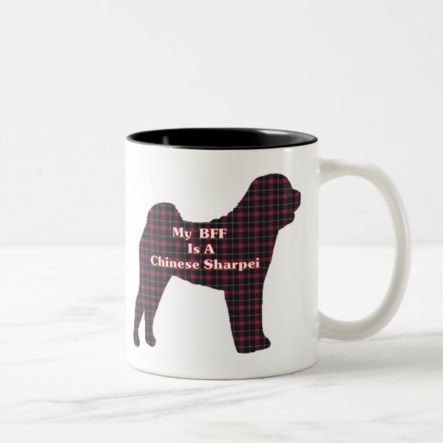 Chinese Shar-Pei BFF Mug (Right)