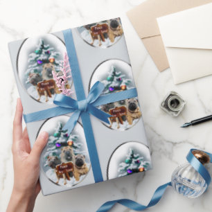 Chinese Shar-Pei Christmas Wrapping Paper
