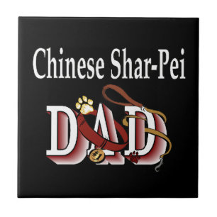 Chinese Shar-Pei DAD Tile