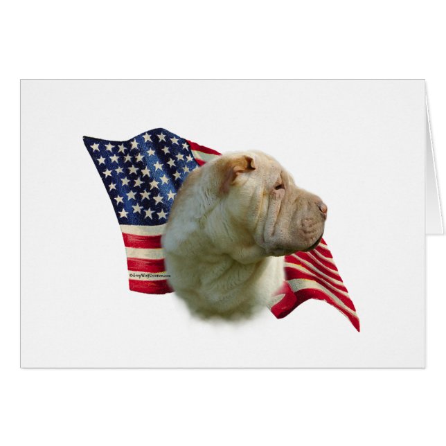 Chinese Shar-Pei Flag (Front Horizontal)