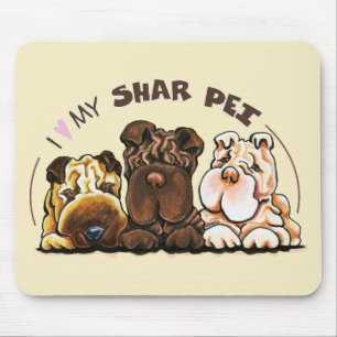 Chinese Shar Pei Lover Mouse Mat
