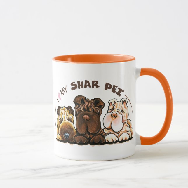 Chinese Shar Pei Lover Mug (Right)