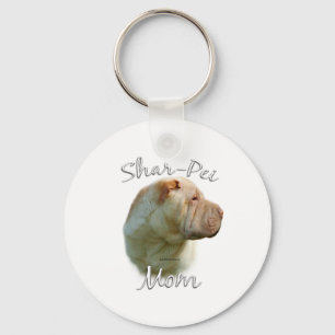 Chinese Shar-Pei Mum 2 Key Ring
