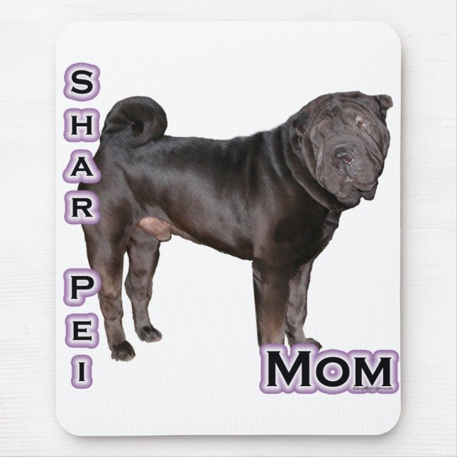 Chinese Shar-Pei Mum 4 Mouse Mat (Front)